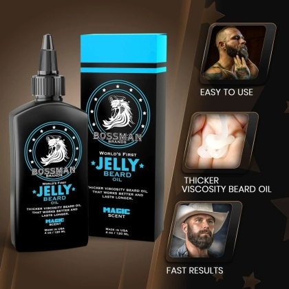 Jelly Beard Oil | Bossman Brands